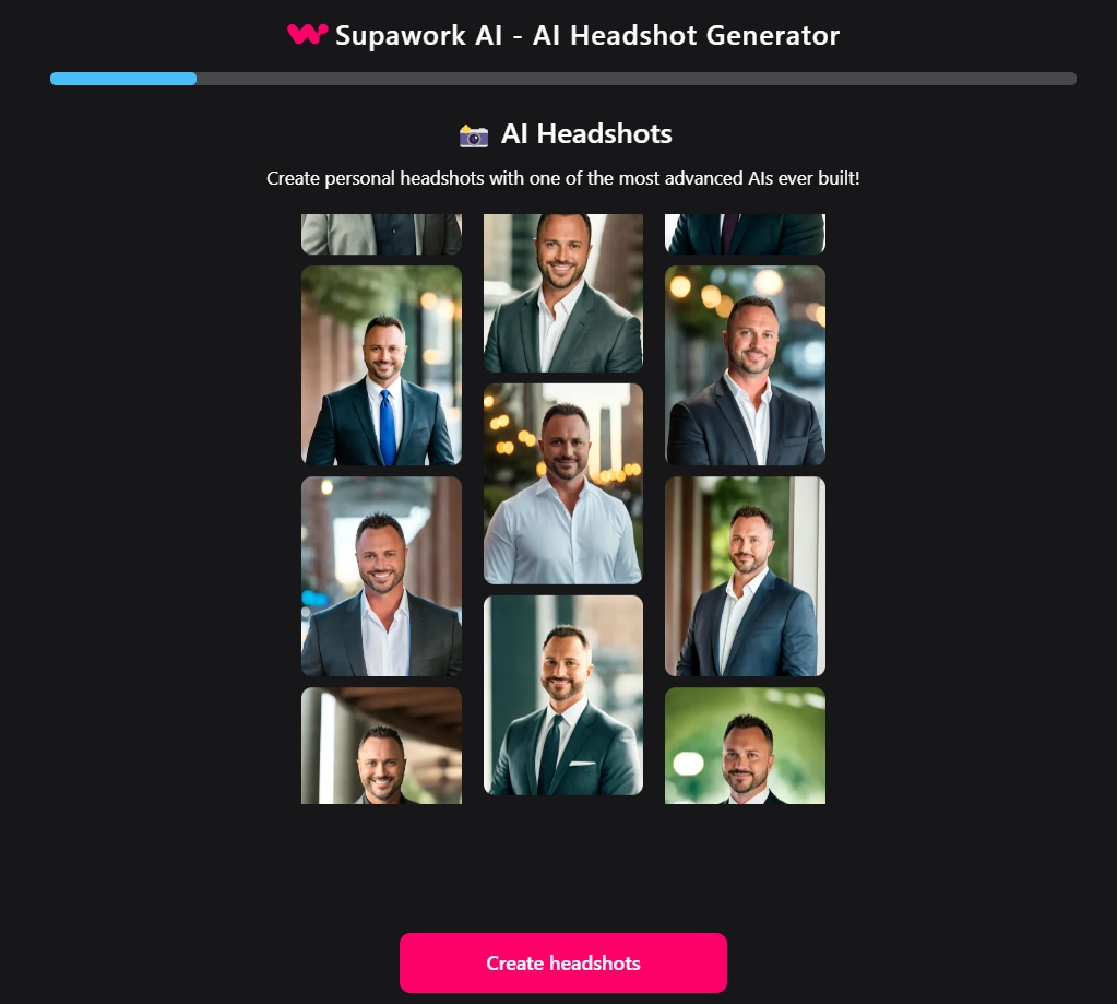 Professional female avatar generated by Fotors AI headshot generator