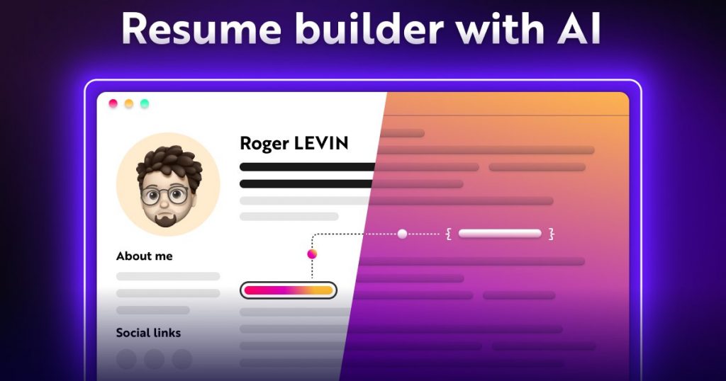 how to use AI to write a resume