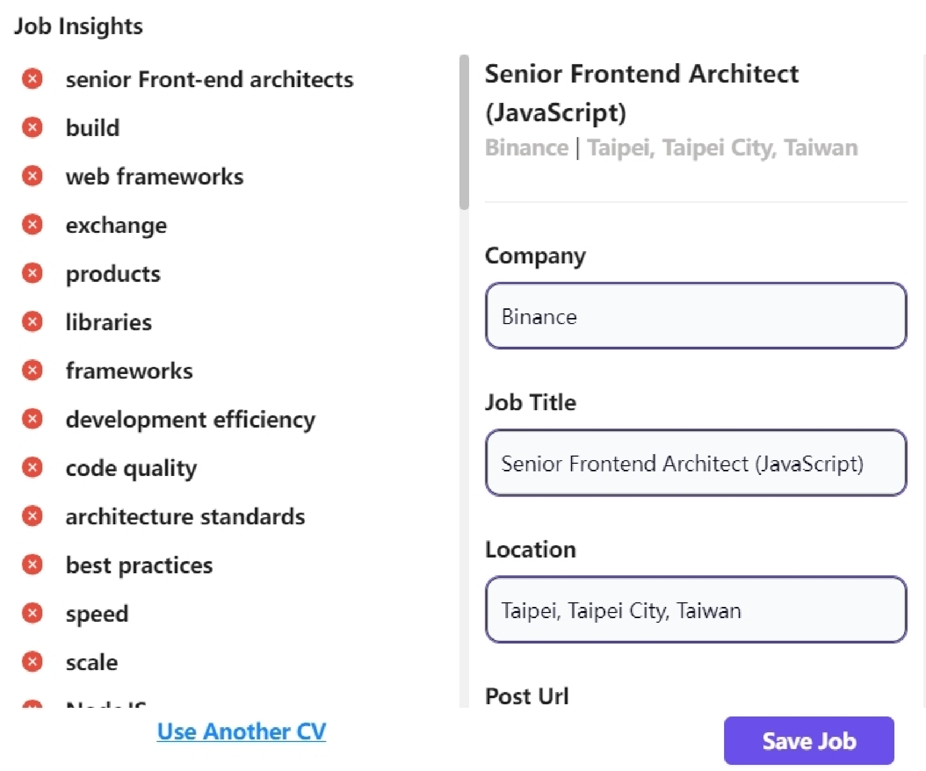 Resume Builder Color Picker