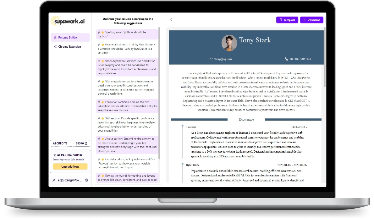 Resume Builder