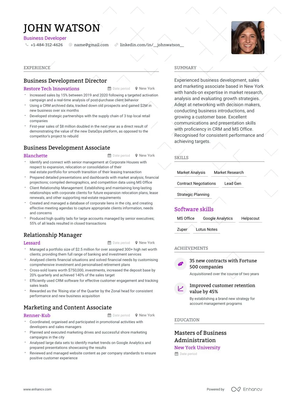 Designer template