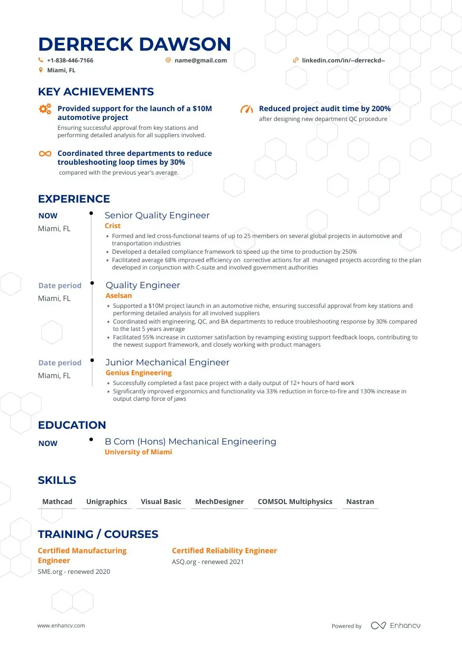 Marketing template