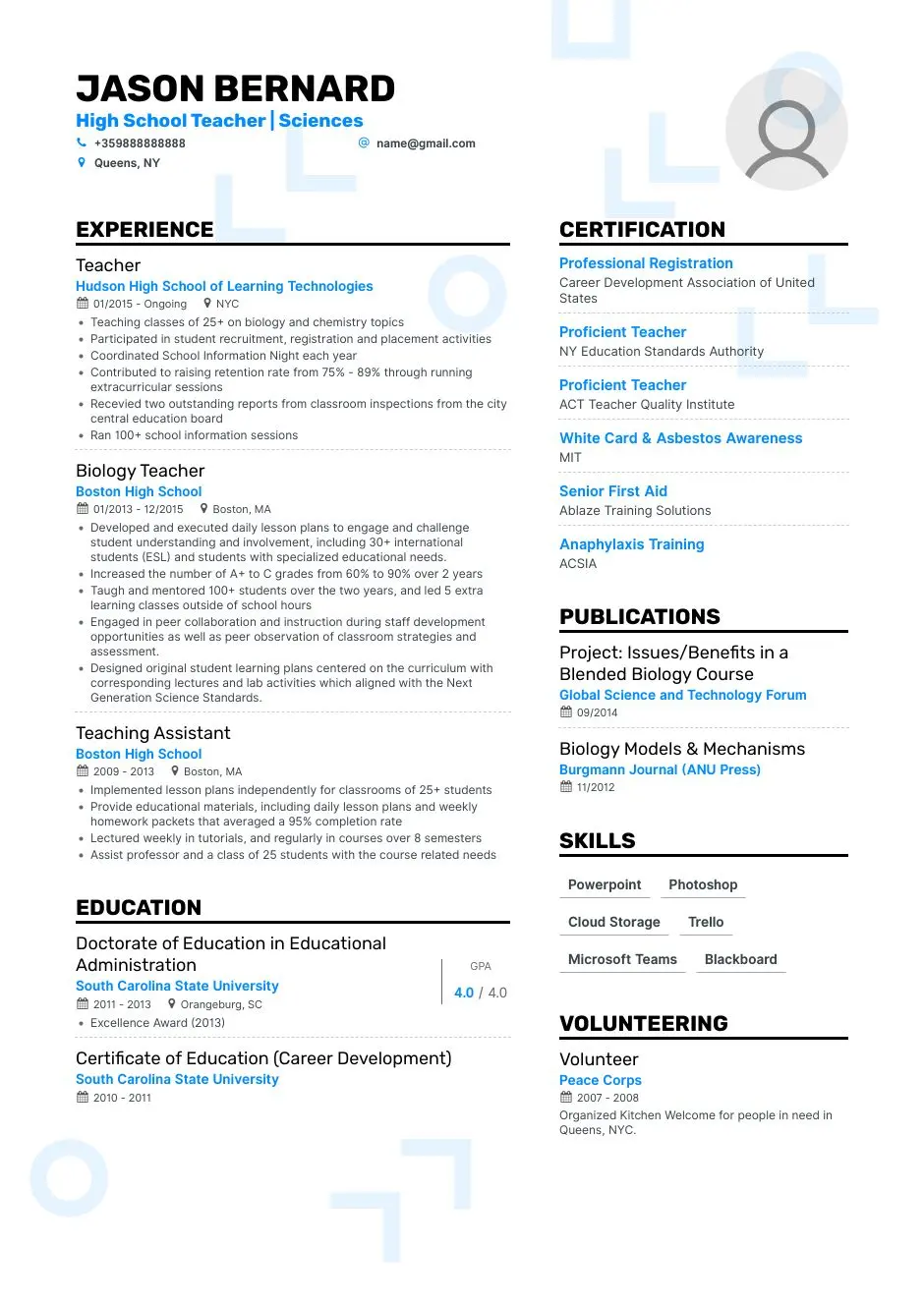 Business Development template